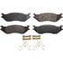 FX1045 by MONROE - ProSolution Semi-Metallic Brake Pads