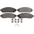 FX1094 by MONROE - Monroe Brakes ProSolution Semi-Metallic Brake Pads