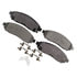 FX1094 by MONROE - Monroe Brakes ProSolution Semi-Metallic Brake Pads