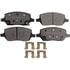 Monroe FX1093 Disc Brake Pad Set Monroe Brakes ProSolution Semi-Metallic Brake Pads