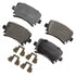 FX1108 by MONROE - ProSolution Semi-Metallic Brake Pads