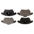 FX1107 by MONROE - ProSolution Semi-Metallic Brake Pads