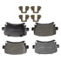 FX1108 by MONROE - ProSolution Semi-Metallic Brake Pads