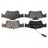 FX1122W by MONROE - ProSolution Semi-Metallic Brake Pads