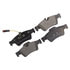 FX1122W by MONROE - ProSolution Semi-Metallic Brake Pads