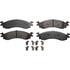 FX1158 by MONROE - ProSolution Semi-Metallic Brake Pads