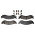 FX1158 by MONROE - ProSolution Semi-Metallic Brake Pads