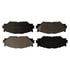 FX1178 by MONROE - ProSolution Semi-Metallic Brake Pads