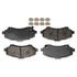 FX1273 by MONROE - ProSolution Semi-Metallic Brake Pads