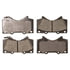 FX1303 by MONROE - ProSolution Semi-Metallic Brake Pads