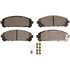 Monroe FX1324 Disc Brake Pad Set Monroe Brakes ProSolution Semi-Metallic Brake Pads
