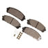 Monroe FX1324 Disc Brake Pad Set Monroe Brakes ProSolution Semi-Metallic Brake Pads