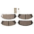 Monroe FX1324 Disc Brake Pad Set Monroe Brakes ProSolution Semi-Metallic Brake Pads