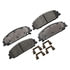 FX1351 by MONROE - ProSolution Semi-Metallic Brake Pads