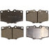FX137 by MONROE - ProSolution Semi-Metallic Brake Pads