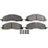 FX1399 by MONROE - ProSolution Semi-Metallic Brake Pads