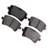 FX1386 by MONROE - ProSolution Semi-Metallic Brake Pads