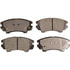 FX1404 by MONROE - Monroe Brakes ProSolution Semi-Metallic Brake Pads