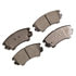 FX1404 by MONROE - Monroe Brakes ProSolution Semi-Metallic Brake Pads