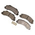 Monroe FX1414 Disc Brake Pad Set Monroe Brakes ProSolution Semi-Metallic Brake Pads