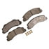 Monroe FX1414 Disc Brake Pad Set Monroe Brakes ProSolution Semi-Metallic Brake Pads