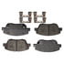 FX1444 by MONROE - ProSolution Semi-Metallic Brake Pads
