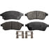 FX1422 by MONROE - ProSolution Semi-Metallic Brake Pads