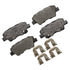 FX1445 by MONROE - ProSolution Semi-Metallic Brake Pads