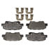 FX1445 by MONROE - ProSolution Semi-Metallic Brake Pads