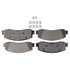 FX1631 by MONROE - ProSolution Semi-Metallic Brake Pads