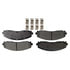 FX1691 by MONROE - ProSolution Semi-Metallic Brake Pads