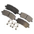 FX1810 by MONROE - Monroe Brakes ProSolution Semi-Metallic Brake Pads
