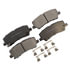 FX1810 by MONROE - Monroe Brakes ProSolution Semi-Metallic Brake Pads