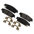 FX1707 by MONROE - Monroe Brakes ProSolution Semi-Metallic Brake Pads