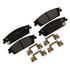 FX1707 by MONROE - Monroe Brakes ProSolution Semi-Metallic Brake Pads