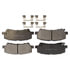 FX1810 by MONROE - Monroe Brakes ProSolution Semi-Metallic Brake Pads