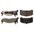 FX310 by MONROE - Monroe Brakes ProSolution Semi-Metallic Brake Pads