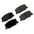 FX356 by MONROE - ProSolution Semi-Metallic Brake Pads