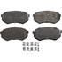 FX433A by MONROE - ProSolution Semi-Metallic Brake Pads