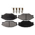 Monroe FX434 Disc Brake Pad Set Monroe Brakes ProSolution Semi-Metallic Brake Pads