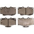 FX436A by MONROE - Monroe Brakes ProSolution Semi-Metallic Brake Pads