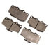 FX436A by MONROE - Monroe Brakes ProSolution Semi-Metallic Brake Pads