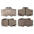 FX436A by MONROE - Monroe Brakes ProSolution Semi-Metallic Brake Pads