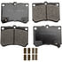 FX473 by MONROE - ProSolution Semi-Metallic Brake Pads