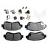 FX476 by MONROE - ProSolution Semi-Metallic Brake Pads