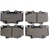 FX502 by MONROE - ProSolution Semi-Metallic Brake Pads