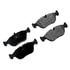 FX618 by MONROE - ProSolution Semi-Metallic Brake Pads