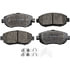 FX619 by MONROE - ProSolution Semi-Metallic Brake Pads