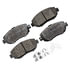 FX619 by MONROE - ProSolution Semi-Metallic Brake Pads