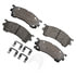 FX637 by MONROE - ProSolution Semi-Metallic Brake Pads